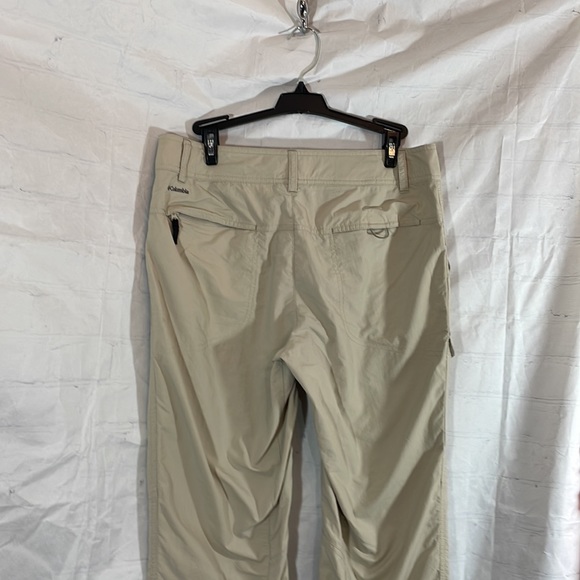 Columbia hiking trail pants with Omni shade size 8 long - Picture 5 of 11